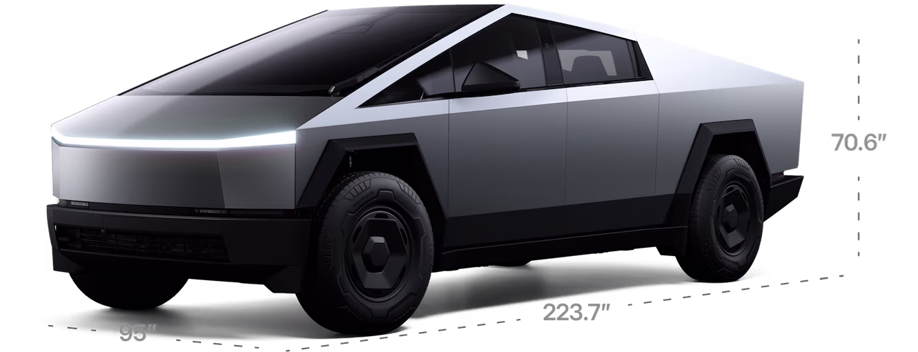 Cybertruck Dimensions