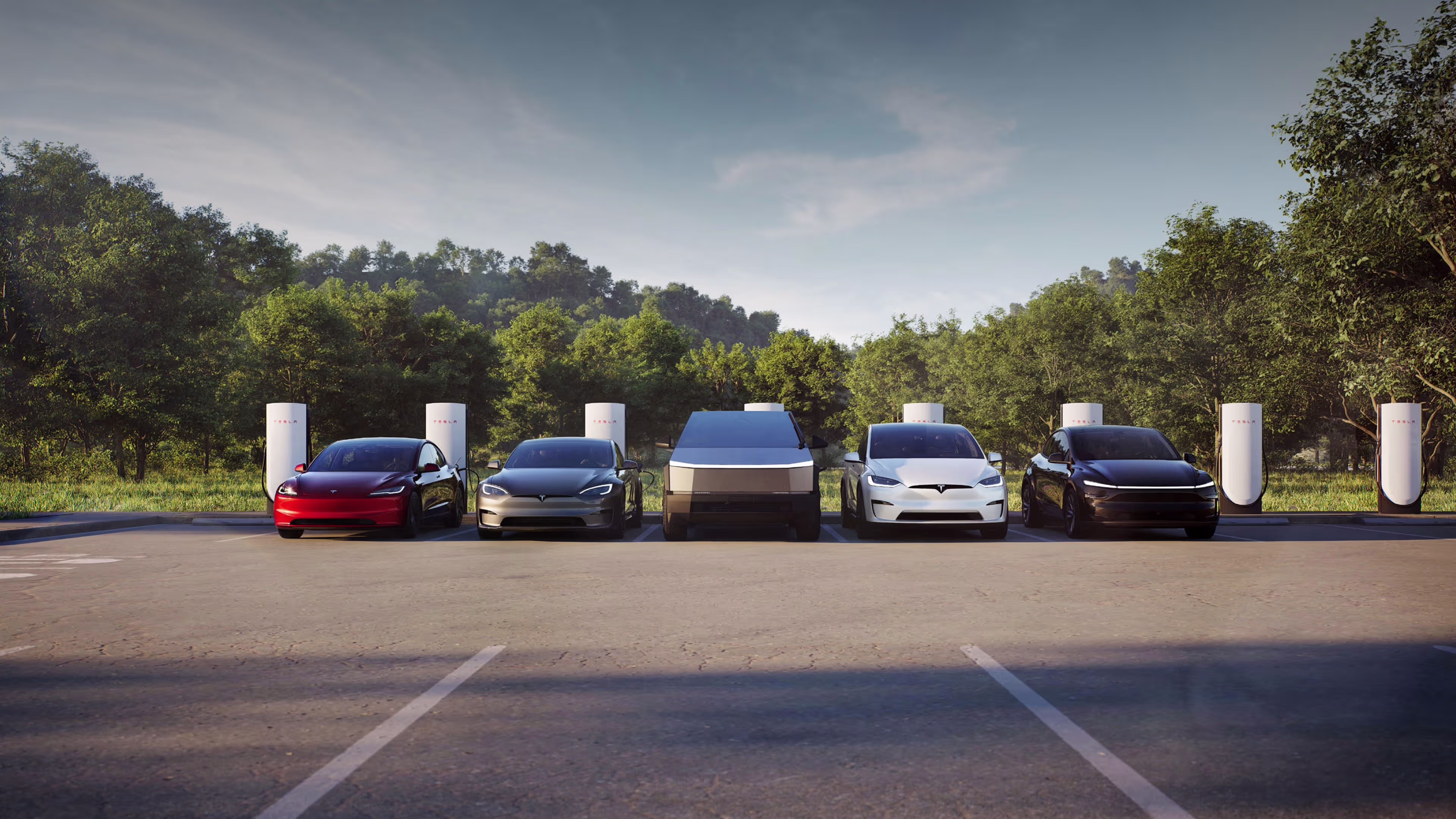 Tesla vehicles
